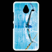 Coque Personnalisée Nokia Lumia 640XL LTE Nageur en piscine