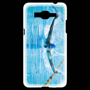 Coque Samsung Grand Prime 4G Nageur en piscine