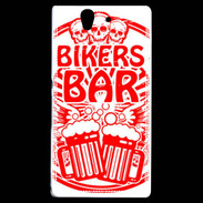 Coque Sony Xperia Z Biker Bar Rouge