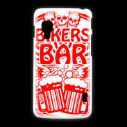Coque LG L5 2 Biker Bar Rouge