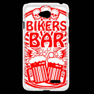 Coque LG L70 Biker Bar Rouge