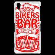 Coque Sony Xperia Z2 Biker Bar Rouge