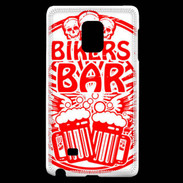 Coque Samsung Galaxy Note Edge Biker Bar Rouge