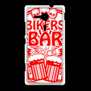 Coque Sony Xpéria SP Biker Bar Rouge
