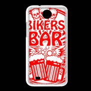 Coque HTC Desire 300 Biker Bar Rouge