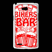 Coque LG L80 Biker Bar Rouge
