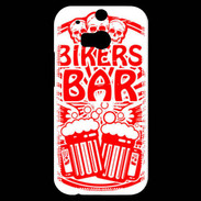 Coque HTC One M8s Biker Bar Rouge