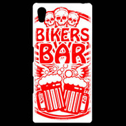 Coque Sony Xpéria Z5 Biker Bar Rouge