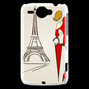 Coque HTC Wildfire G8 Paris Vintage