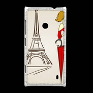 Coque Nokia Lumia 520 Paris Vintage