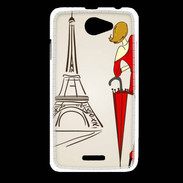 Coque HTC Desire 516 Paris Vintage