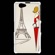 Coque Sony Xperia Z1 Compact Paris Vintage