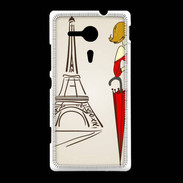 Coque Sony Xpéria SP Paris Vintage