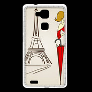 Coque Huawei Ascend Mate 7 Paris Vintage