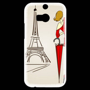 Coque HTC One M8s Paris Vintage