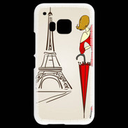 Coque HTC One M9 Paris Vintage