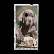 Coque Nokia Lumia 520 Chiot dogue Allemand