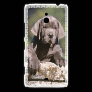 Coque Nokia Lumia 1320 Chiot dogue Allemand