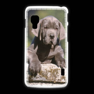 Coque LG L5 2 Chiot dogue Allemand