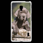 Coque LG F6 Chiot dogue Allemand