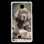 Coque LG F5 Chiot dogue Allemand