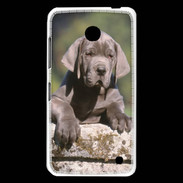 Coque Nokia Lumia 630 Chiot dogue Allemand