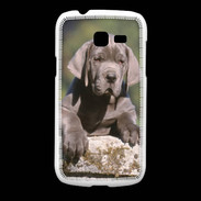 Coque Samsung Galaxy Fresh Chiot dogue Allemand