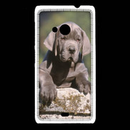 Coque Nokia Lumia 535 Chiot dogue Allemand