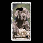Coque Nokia Lumia 735 Chiot dogue Allemand