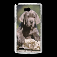 Coque LG L80 Chiot dogue Allemand