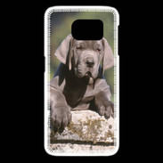 Coque Samsung Galaxy S6 edge Chiot dogue Allemand