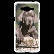 Coque Samsung Grand Prime 4G Chiot dogue Allemand