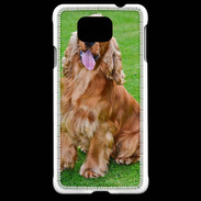 Coque Samsung Galaxy Alpha Cocker Spaniel 1