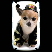 Coque Blackberry 8520 Chihuahua pompiers