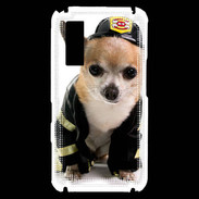 Coque Samsung Player One Chihuahua pompiers