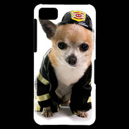 Coque Blackberry Z10 Chihuahua pompiers