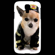 Coque Samsung Galaxy S4 Chihuahua pompiers