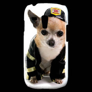 Coque Samsung Galaxy S3 Mini Chihuahua pompiers