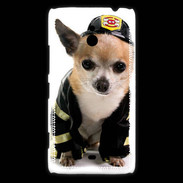 Coque Nokia Lumia 1320 Chihuahua pompiers