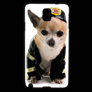 Coque Samsung Galaxy Note 3 Chihuahua pompiers