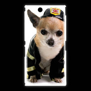 Coque Sony Xpéria Z Ultra Chihuahua pompiers