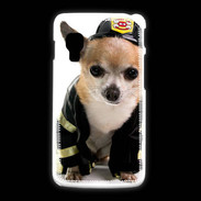 Coque LG L5 2 Chihuahua pompiers