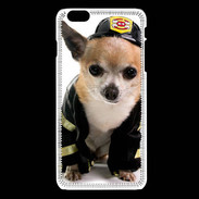 Coque iPhone 6Plus / iPhone 6Splus Chihuahua pompiers
