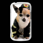 Coque Samsung Galaxy Trend Chihuahua pompiers