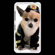 Coque Nokia Lumia 630 Chihuahua pompiers