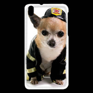 Coque HTC Desire 816 Chihuahua pompiers