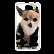 Coque HTC Desire 516 Chihuahua pompiers