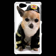 Coque Sony Xperia Z1 Compact Chihuahua pompiers