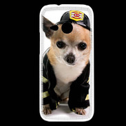 Coque HTC One Mini 2 Chihuahua pompiers