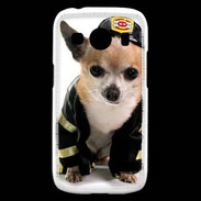 Coque Samsung Galaxy Ace4 Chihuahua pompiers